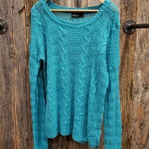 Allen B. By Allen Schwartz Sweaters - Allen B green knit sweater Allen B. By Allen Schwartz Sweaters - Allen B green knit sweater